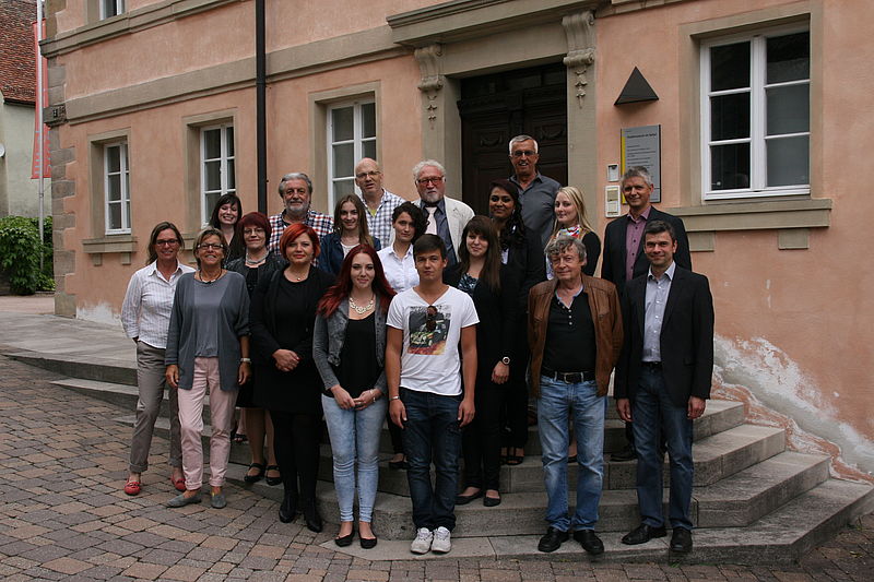 Foto: Abschlussklasse 2015 Abendrealschule vhs Crailsheim