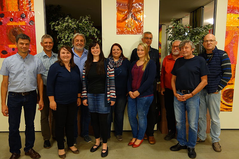Foto: Lehrerkollegium 2015 Abendrealschule vhs Crailsheim