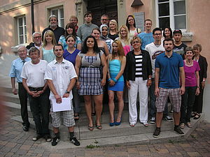 Foto: Abschlussklasse 2012 Abendrealschule vhs Crailsheim